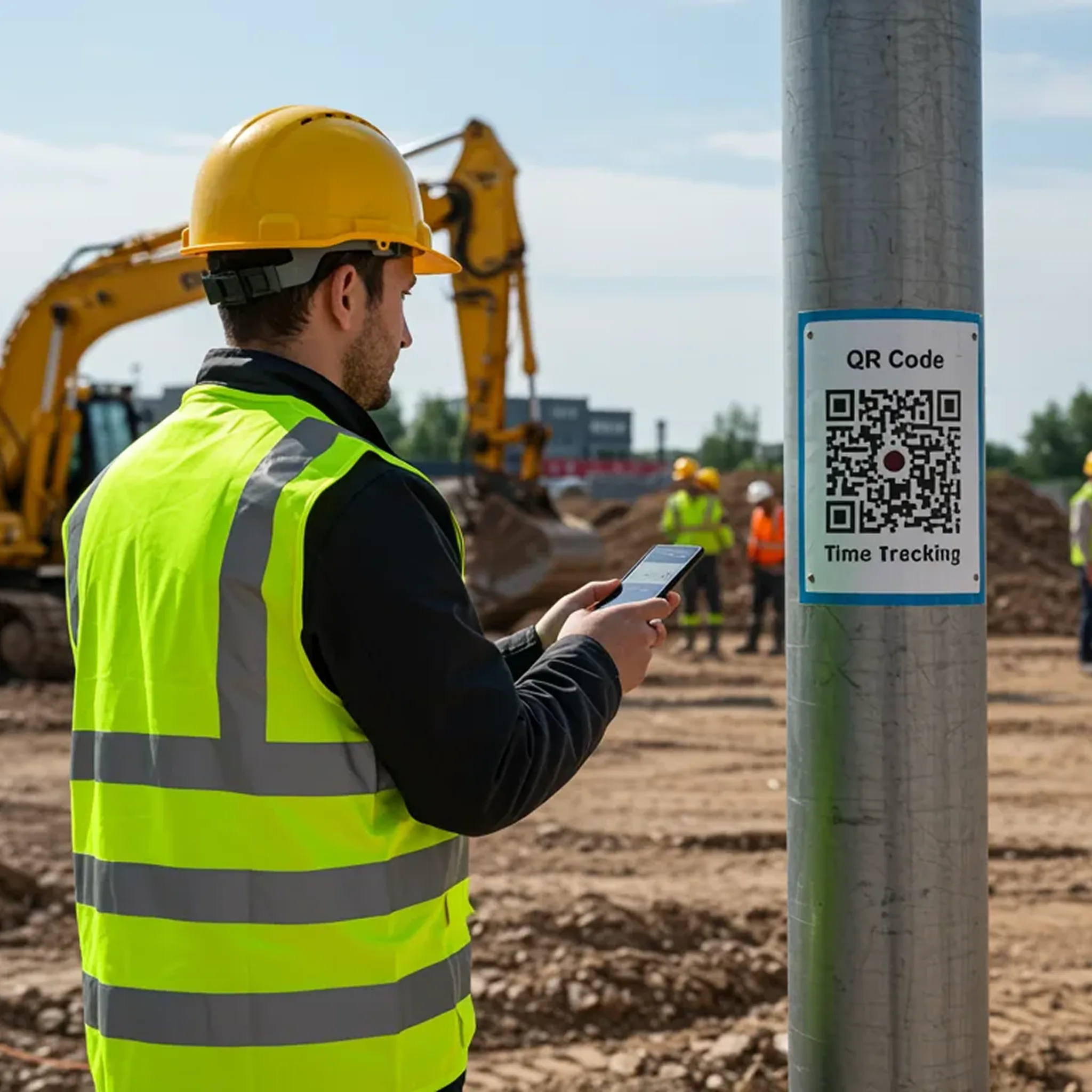 QR Code Time Tracking